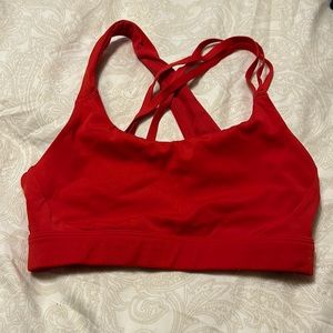 Athleta Red Sports Bra